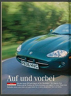 Testbericht: Auf und vorbei: Erster Test Jaguar XK8 (Cabriolet) (auto motor und sport / Nr. 21 / 1996 - Seite 152)