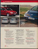 Seite 4 von Übersicht: auto motor und sport / Nr. 1 / 2003 - Titelseite