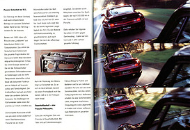 Die Idee Porsche 911 - Porsche 993 - Verkaufsliteratur (1996) - Seiten 32 und 33
