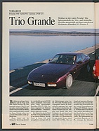 Testbericht: Trio Grande: Vergleich Porsche 944 Turbo / 911 Carrera 2 / 928 GT (auto motor und sport / Nr. 7 / 1990 - Seite 76)