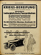 Seite 1 von ADAC Motorfahrer Nr. 12 / 1916 vom 18.03