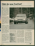 Testbericht: Test: Ford Escort XR 3i (auto motor und sport / Nr. 7 / 1986 - Seite 51)