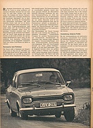 Testbericht: Auf Europawelle - Test Ford Escort (auto motor und sport / Nr. 23 / 1968 - Seite 26)