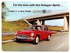 MG B GT - Prospekt (1968, engl.)