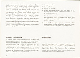 Fahren mit der Porsche-Sportomatic - Anleitung (1967) - Seite 8