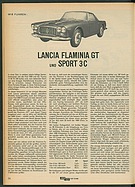 Testbericht: Wir fuhren - Lancia Flaminia GT (auto motor und sport / Nr. 13 / 1962 - Seite 34)