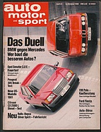 Seite 1 von auto motor und sport Nr. 21 / 1980