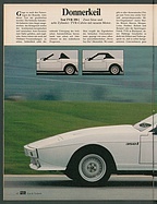 Testbericht: Test: TVR 350 i (auto motor und sport / Nr. 16 / 1985 - Seite 42)