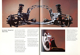 Die Idee Porsche 911 - Porsche 993 - Verkaufsliteratur (1996) - Seiten 18 und 19