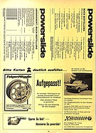 Seite 43 von Übersicht: Powerslide Nr. 4 / 1973 Titelseite