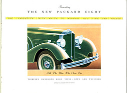 Packard Eight - Verkaufsprospekt (1933, engl.) - Seite 02