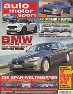 Seite 1 von auto motor und sport Nr. 4 / 2010
