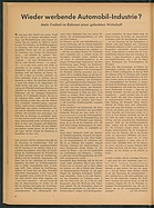 Page 4 of Übersicht: Das Auto / Nr. 11 / 1947 - Titelseite
