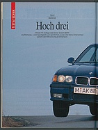 Testbericht: Hoch Drei - Test BMW M3 E36 (auto motor und sport / Nr. 3 / 1993 - Seite 26)