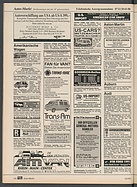 Seite 134 von Übersicht: auto motor und sport / Nr. 24 / 1991 - Titelseite