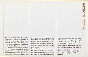Chrysler Turbine Car (1963) - Handbuch (en) - Seite 7