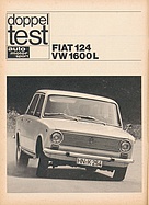 Testbericht: Doppeltest Fiat 124 - VW 1600L (auto motor und sport / Nr. 17 / 1967 - Seite 14)