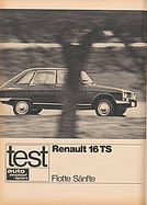 Testbericht: Flotte Sänfte - Renault 16TS (auto motor und sport / Nr. 9 / 1968 - Seite 40)
