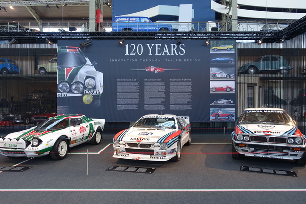 Innovation, italienisches Design und Sport – Sonderausstellung „Lancia 120 Years" in der Autoworld Brüssel