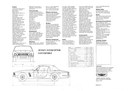 Jensen Interceptor III Convertible - Verkaufsprospekt (1975, engl.) - Seite 2