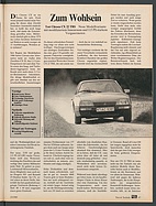 Testbericht: Test: Citroën CX 22 TRS (auto motor und sport / Nr. 23 / 1985 - Seite 87)
