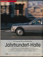 Testbericht: Impression - Jahrhunderthalle - Toyota Century (auto motor und sport / Nr. 10 / 2002 - Seite 168)
