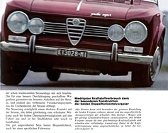 Alfa Romeo Giulia Super - Verkaufsprospekt (1968) - Seite 9