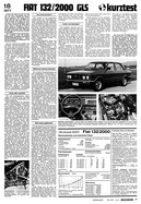 Testbericht: Kurztest Fiat 132 2000 GLS (AR-Zeitung Nr. 31 / 1977 vom 28.Jul.1977 - Seite 17)
