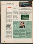 Seite 6 von Übersicht: auto motor und sport / Nr. 23 / 1991 - Titelseite