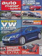 Seite  von Übersicht: auto motor und sport / Nr. 16 / 2006 - Titelseite