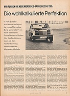 Testbericht: Die wohlkalkulierte Perfektion - Test Mercedes 200 und 250 (auto motor und sport / Nr. 4 / 1968 - Seite 27)