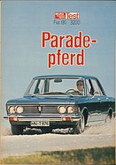 Testbericht: Parade-Pferd - Fiat 130/3200 (auto motor und sport / Nr. 9 / 1972 - Seite 124)