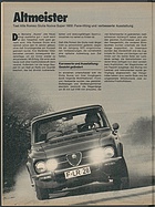 Testbericht: Altmeister - Test Alfa Romeo Giulia Nuova Super 1600 (auto motor und sport / Nr. 8 / 1975 - Seite 58)