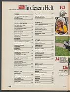Seite 4 von Übersicht: auto motor und sport / Nr. 13 / 1989 - Titelseite