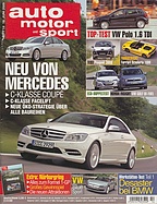 Seite  von Übersicht: auto motor und sport / Nr. 14 / 2009 - Titelseite