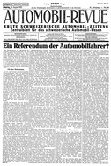 Seite 1 von AR Nr. 50 / 1925 vom 14.08