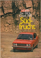 Testbericht: Südfrucht - Test Fiat 128 Coupé 1300SL (auto motor und sport / Nr. 8 / 1972 - Seite 108)