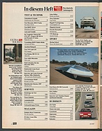 Seite 4 von Übersicht: auto motor und sport / Nr. 25 / 1987 - Titelseite