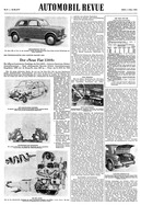 Testbericht: Der neue "Fiat 1100" (Vorstellung) (AR-Zeitung Nr. 9 / 1953 vom 05.Mrz.1953 - Seite 9)