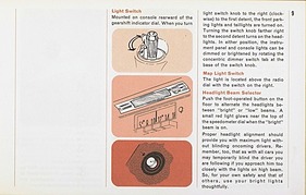 Chrysler Turbine Car (1963) - Handbuch (en) - Seite 13