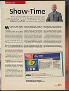 Seite 5 von Übersicht: auto motor und sport / Nr. 19 / 2003 - Titelseite