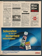 Seite 123 von Übersicht: auto motor und sport / Nr. 21 / 1998 - Titelseite