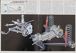 Alfa Romeo 75 - Verkaufsprospekt (1991) - Seiten 12 und 13