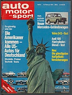 Seite 1 von auto motor und sport Nr. 4 / 1979