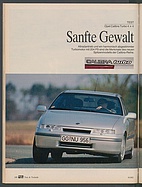 Testbericht: Sanfte Gewalt - Test Opel Calibra Turbo 4x4 (auto motor und sport / Nr. 9 / 1992 - Seite 100)