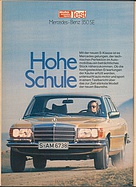 Testbericht: Hohe Schule – Test Mercedes-Benz 350 SE (auto motor und sport / Nr. 2 / 1973 - Seite 28)