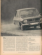 Testbericht: Musterknabe - Test Renault 12 TL (auto motor und sport / Nr. 9 / 1970 - Seite 28)