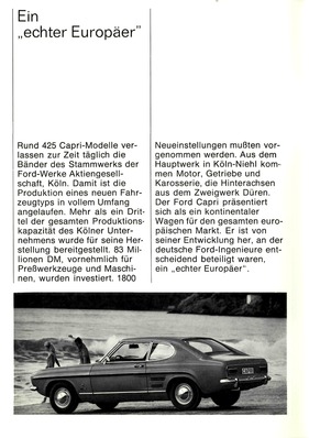 Ford Capri - Prospekt (1969) - Seite 2