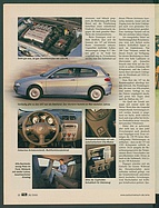 Testbericht: Formfrage - Alfa Romeo 147 2.0 TS (auto motor und sport / Nr. 26 / 2000 - Seite 32)
