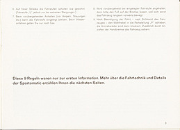 Fahren mit der Porsche-Sportomatic - Anleitung (1967) - Seite 3